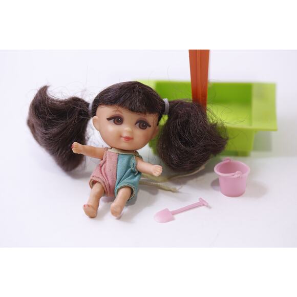 1960s, Liddle Kiddles, Millie Middle, Doll, with Sandbox, Mattel ~ 250929-WH 765 - Picture 2 of 3